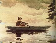 Winslow Homer Boating people Germany oil painting artist